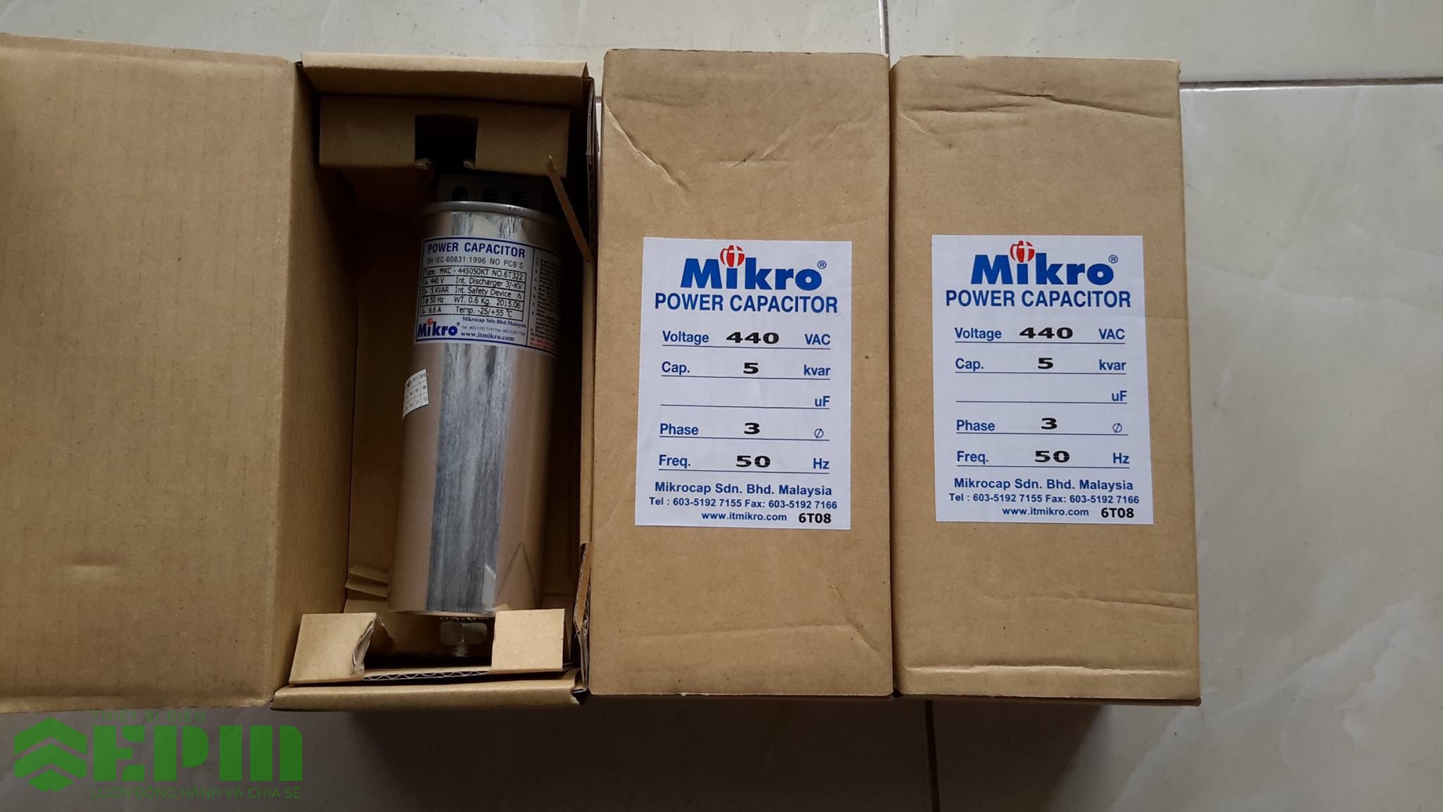 tụ bù Mikro nhập khẩu từ Malaysia.